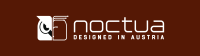 Noctua una marca premium que se usa en una pc gamer gama alta Logo de Noctua una marca premium que se usa en una pc gamer gama alta