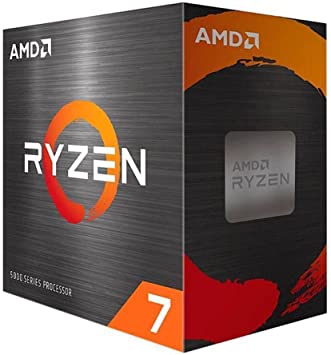CPU AMD RYZEN 7 5800X 3.8GHZ - 4.7GHZ 32MB 105W AM4 (100-100000063WOF) de los componentes pc gamer Foto de CPU AMD RYZEN 7 5800X 3.8GHZ / 4.7GHZ 32MB 105W AM4 (100-100000063WOF) de los componentes pc gamer
