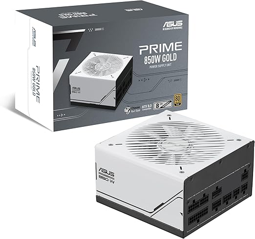 FUENTE DE PODER ASUS 850W 80 PLUS GOLD MODULAR de los componentes pc gamer Foto de la FUENTE DE PODER ASUS 850W 80 PLUS GOLD MODULAR de los componentes pc gamer